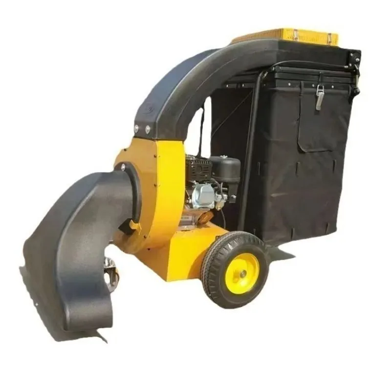 

Sanitation property community leaf sweeper, self-propelled leaf collector, hand-pushed 200L leaf suction machine