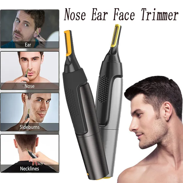 Compact Nose and Face Trimmer for Car Travel