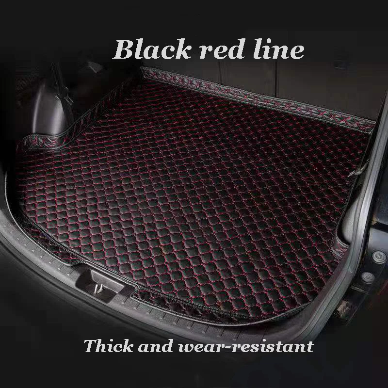 Tapis de coffre en cuir pour Audi Q3 8U 2013-2018, tapis de protection de coffre, tapis de chargemen
