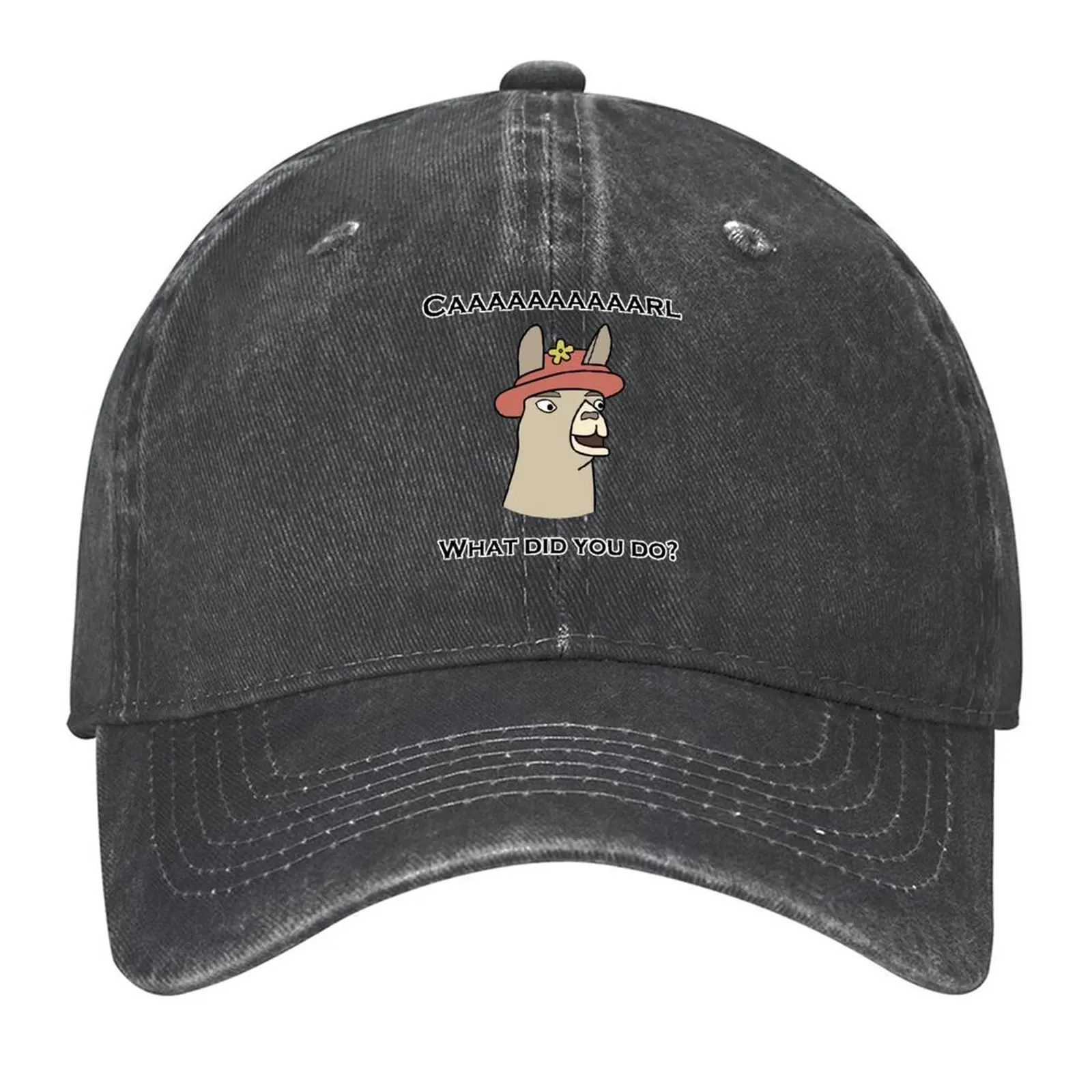 

Llamas with Hats - Caaaaaaaaaarl! What did you do Baseball Cap Hat Man Luxury Kids Hat Women's Beach Visor Men's