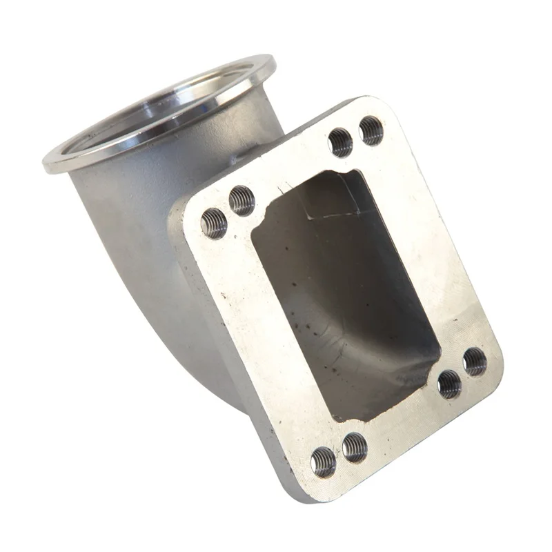 

2,5-дюймовый Vband 90-градусный стальной литой коленчатый переходник для турбокомпрессора T3 T4