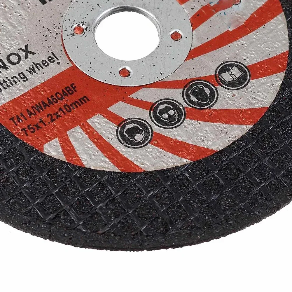 5/10pcs Mini Cutting Disc 75mm Circular Resin Grinding Wheel For Angle Grinder Polishing  Cutting Disc Electic Cutting Sheet