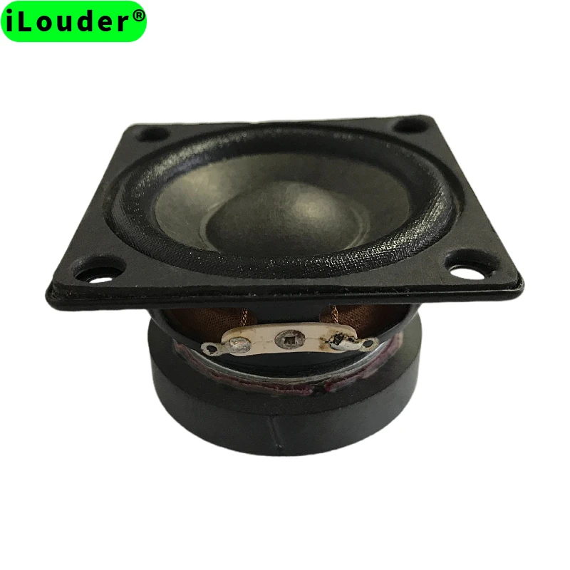 Iron Frame Paper Cone Cloth Edge Ferrit-Magnet Midrange Speaker 57mm 2.25 Inch square Full Range RMS Power 6W 4Ω/8Ω Speaker