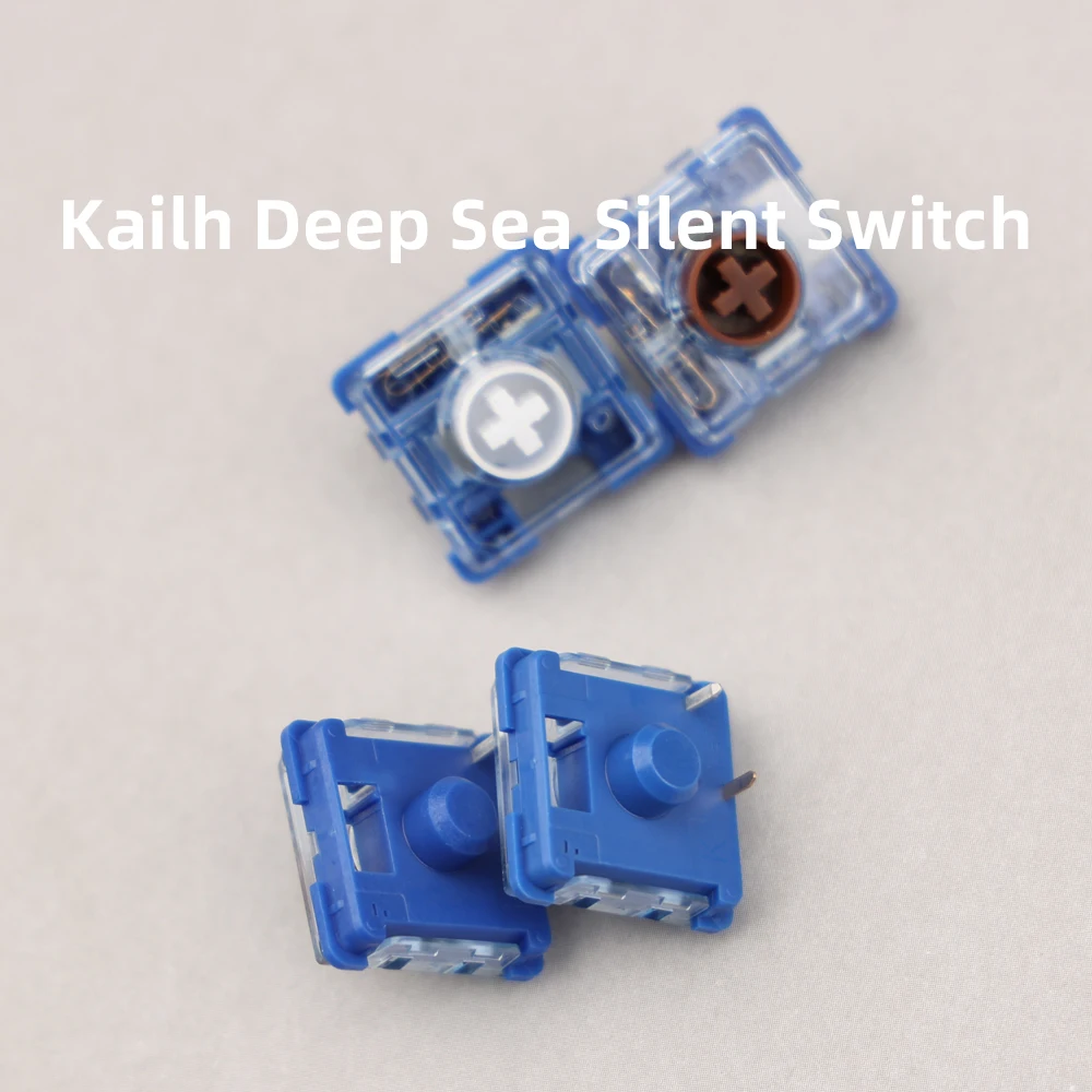 Kailh Deep Sea Silent Switch Mini Low Profile Linear Tactile 1353 Lonely Island Whale Mechanical Keyboard Switch
