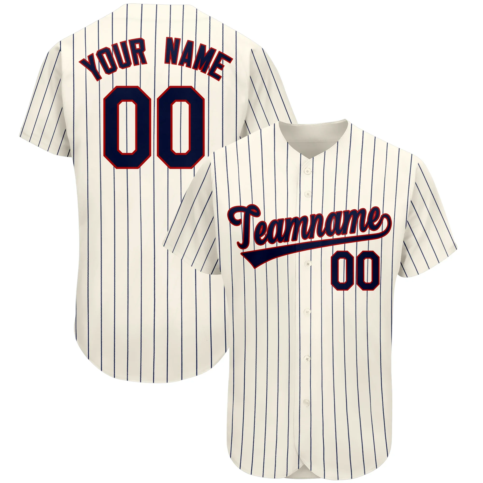 

2021 Hot Fashion Good Quality Baseball Jersey Custom Print Team Name&Number Short Sleeve Shirts for Men/Kids Outdoors Big Size