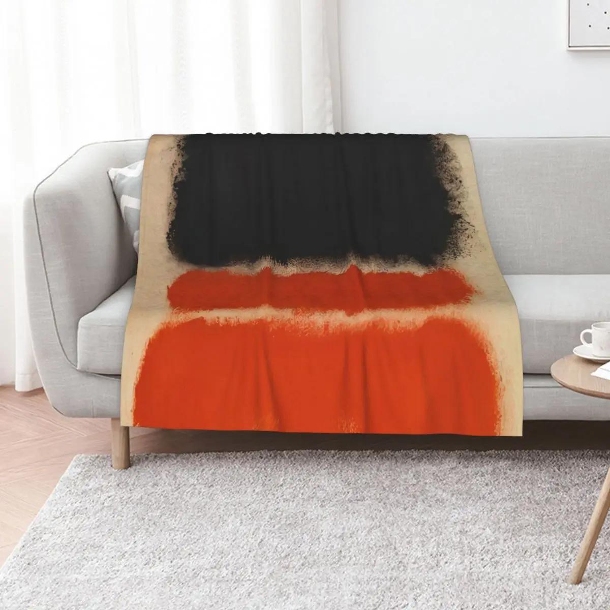 

Mark Rothko - Red - 1968 Throw Blanket Luxury Thicken warm winter Plaid Camping Blankets