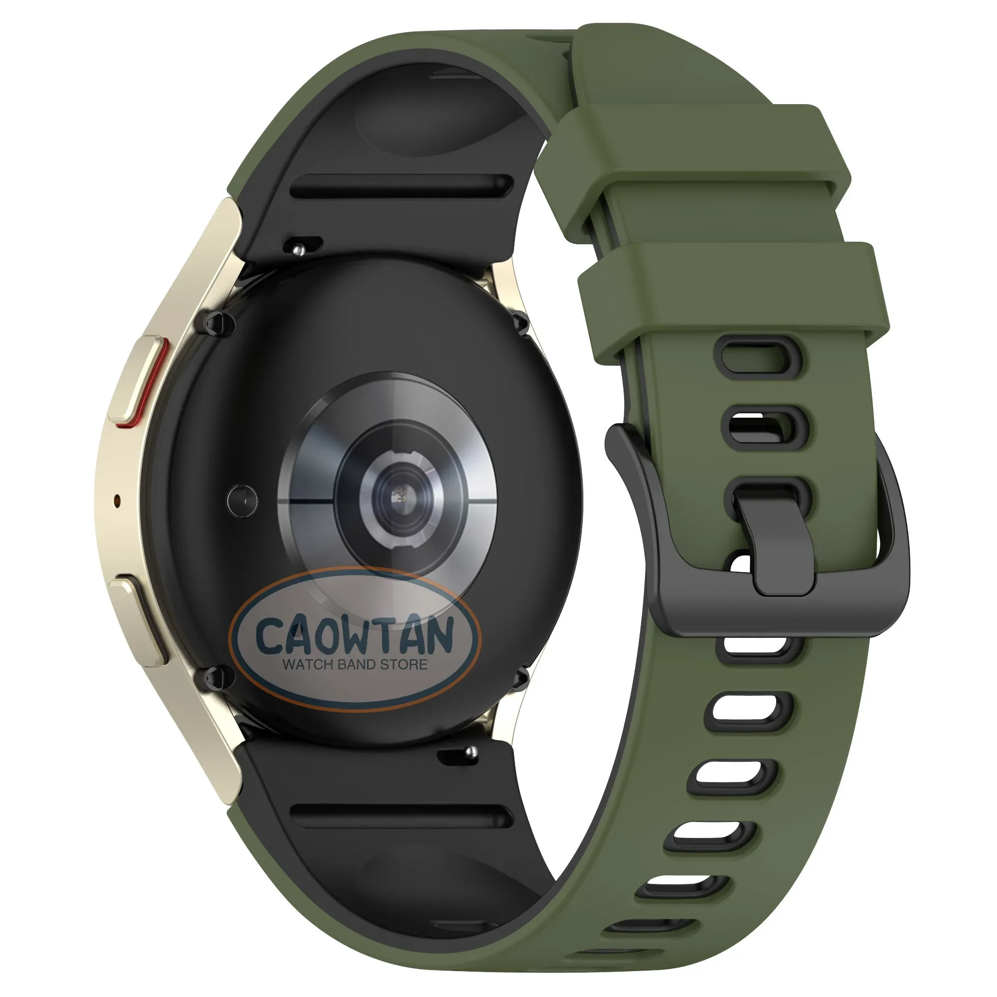 Original Silicone Band for Samsung Galaxy Watch 7 FE 6 4 Classic 5 Pro 44mm 40mm 43mm 47mm 45mm Bracelet Galaxy Watch6 7 Strap