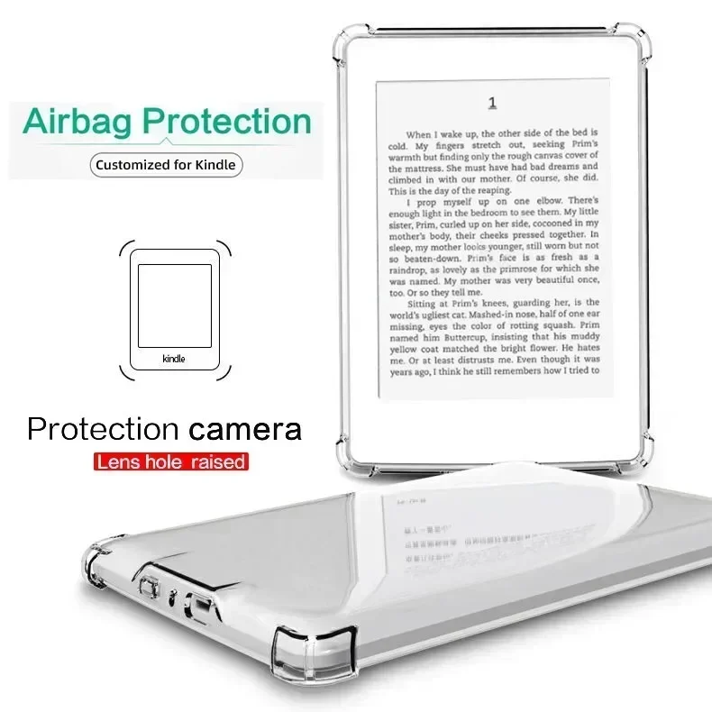 Transparent Case For New Kindle Case For Kindle Paperwhite 11 3 2 1 E21 5th 6th 7th 10th Generation 2022 2019 2018 6Inch Cover