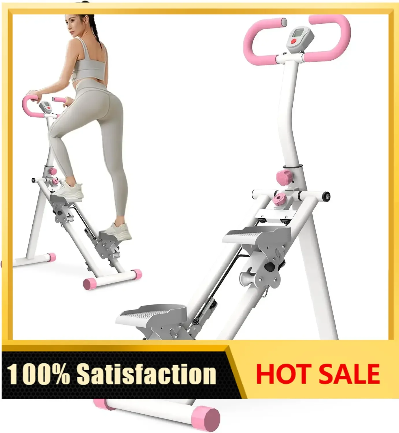 Stair Stepper for Home-Upgrade Vertical Climber Workout Machine for Full-Body Exercise Climber Fitness Equipment with Stable