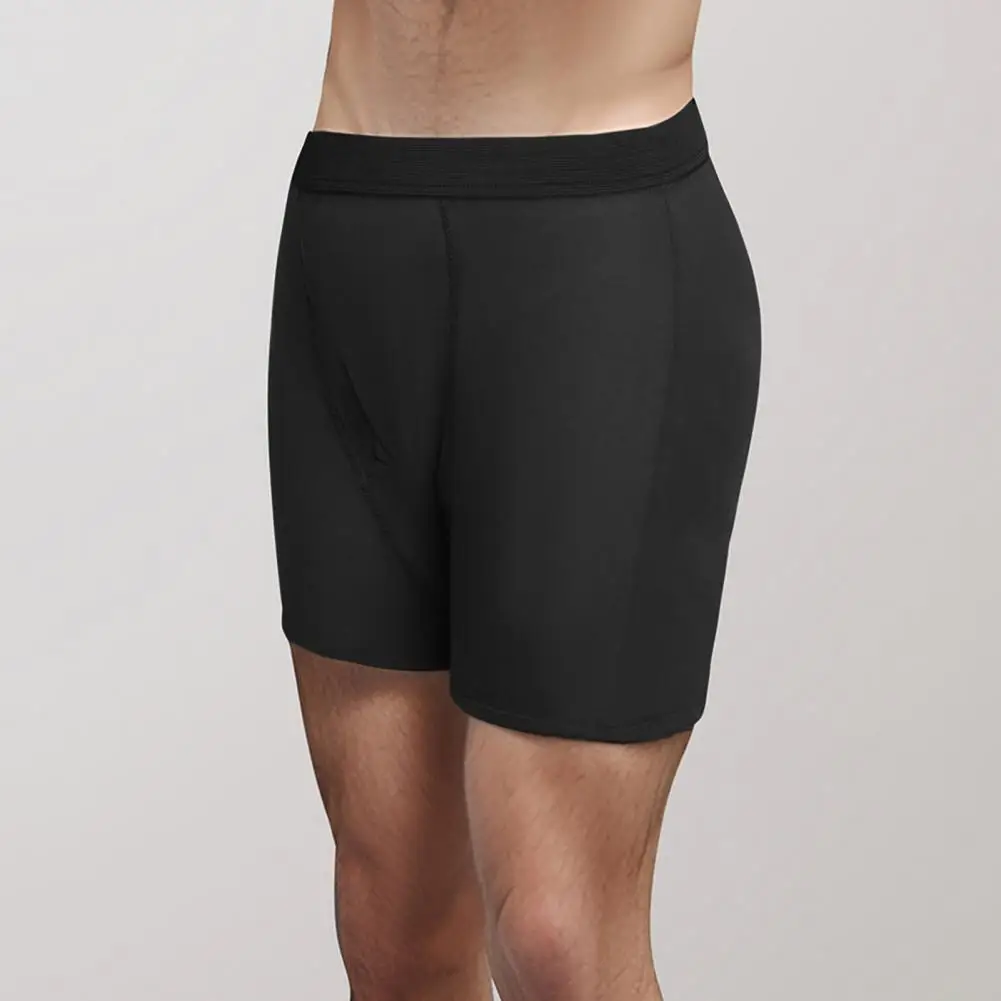 

Soft Touch Incontinence Leak-proof Boxer for Men Washable Reusable Underwear with Urine-proof Pads for Elderly Bedridden