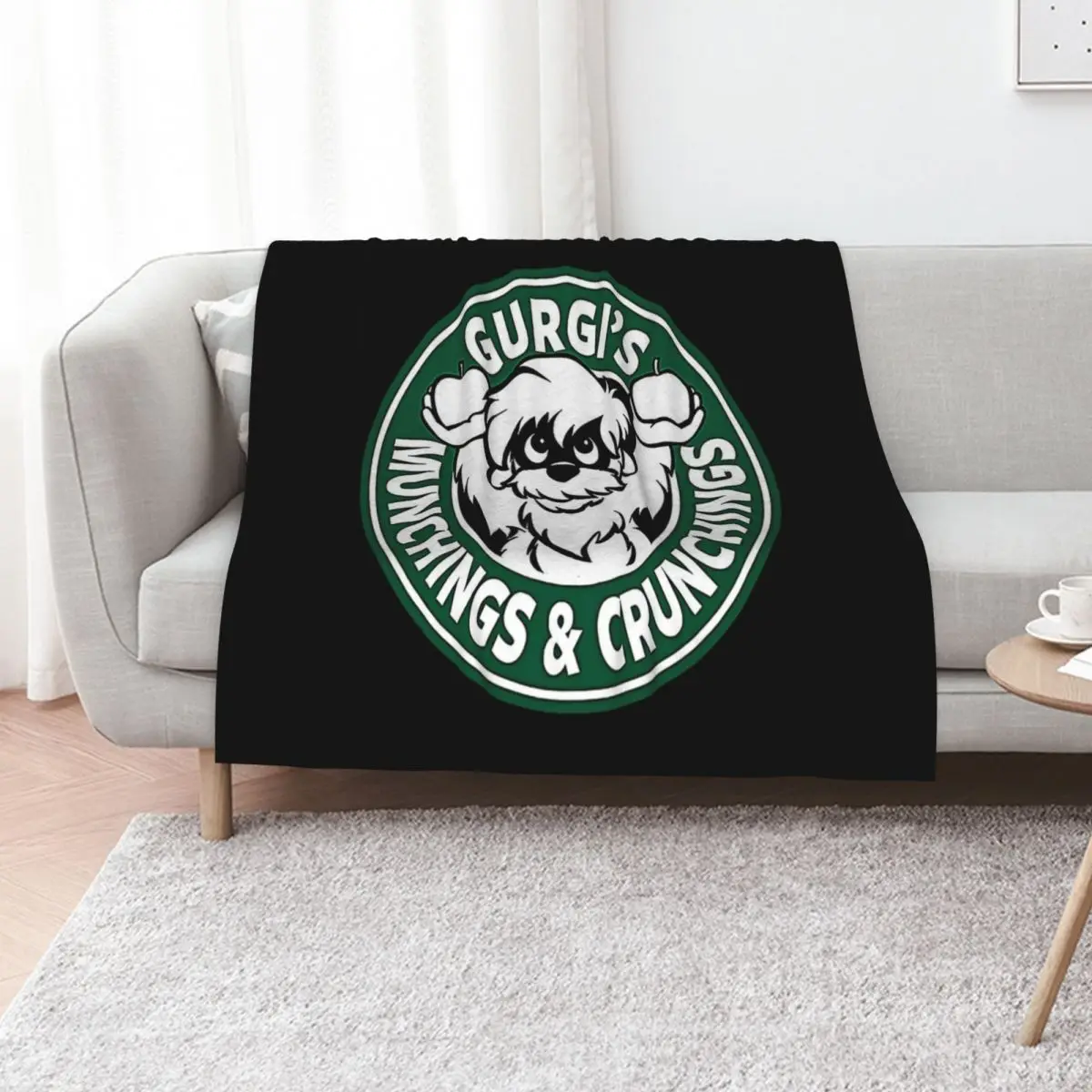 Gurgi's Munchings & Crunchings T-Shirt Throw Blanket Luxury Brand Quilt Bed covers Beautifuls manga Large Blankets