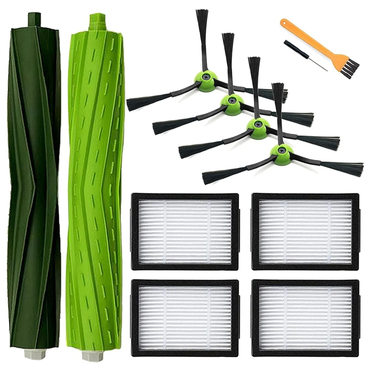 FZFZ I3 I3+ I7 I7+ I4 I6 I6&I8 I8+/Plus E5 E6 E7 J7 I,E &J 시리즈 진공 부품 롤러 사이드 브러쉬 필터