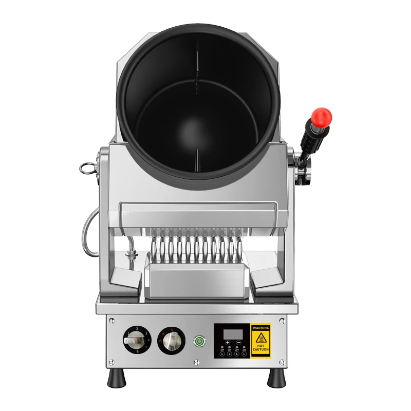 260Mm gas automatic cooking wok commercial kitchen equipment robot fried rice cooking food machine fried rice pan fried kitchen