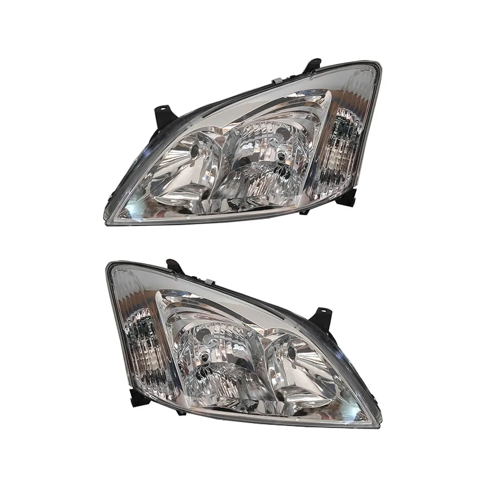 A Pair Car Headlight For Toyota Corolla Runx Allex 2003 NZE121 ZZE122 ZZE123 ZZE124