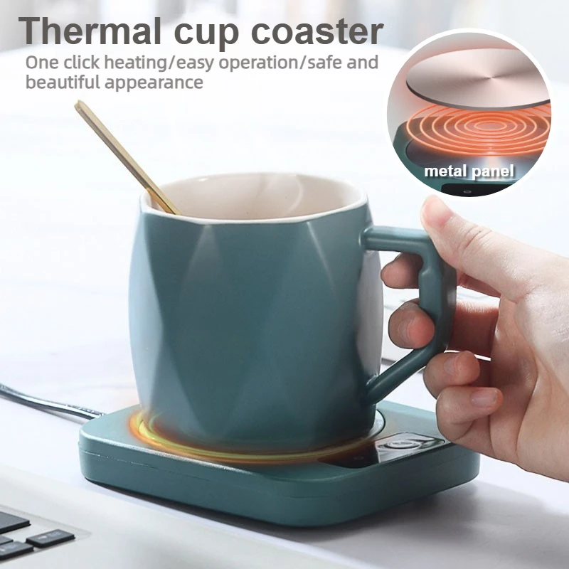 Convenient Heating and Warming Coaster for Winter, Multifunctional 55 ° Constant Temperature Coaster, Home Intelligent Milk warm