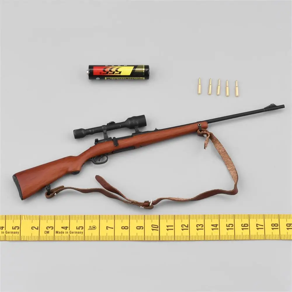 

1/6 DID D80178 Action Figure Soldier Mini Weapon Model Sniper with Slings PVC Material Not Real For 12" Action Scene Component