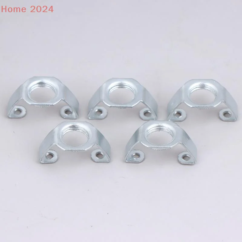 High Temperature Resistant Ceramic Lamp Base Holder E27 GU10 E14 M10 Back Support Bracket For Lighting Socket