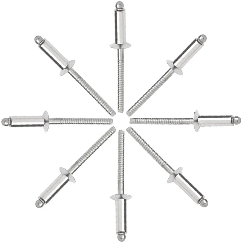 10/20Pcs M3 M3.2 M4 M5 304 Stainless Steel Blind Rivet Closed End Sealing Rivets Sealed Blind Rivet