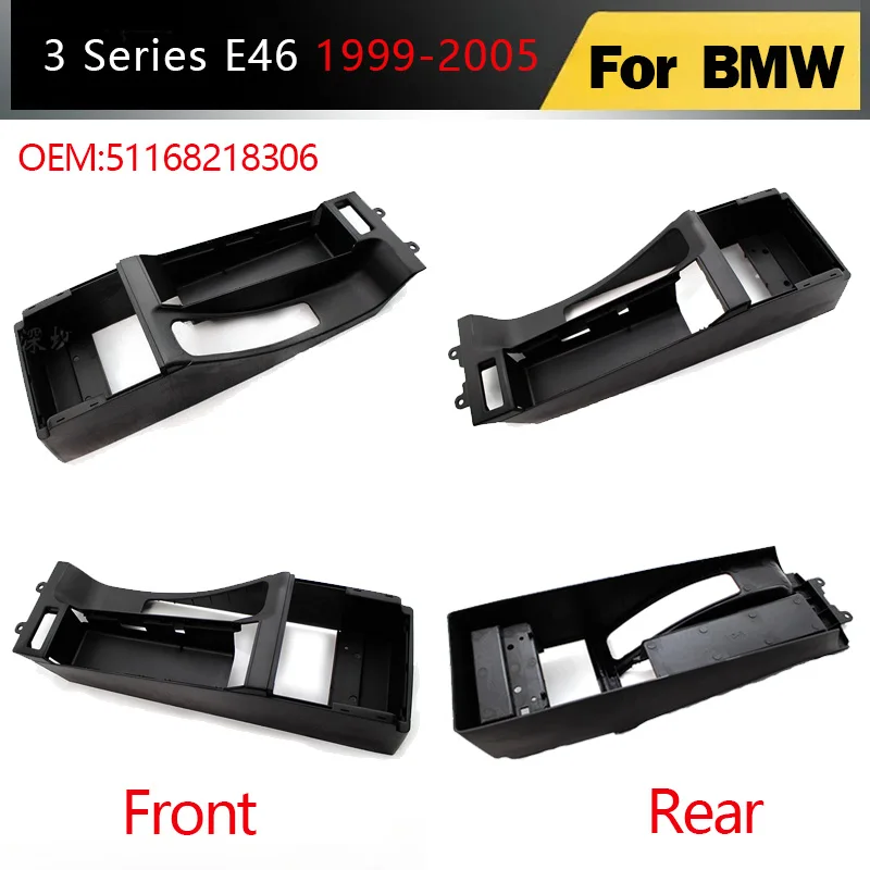 

51168218306 for BMW 3 Series E46 1999-2005 Center Console Trim Panel Armrest Car Armrest Base Armrest Box Saddle Auto Parts