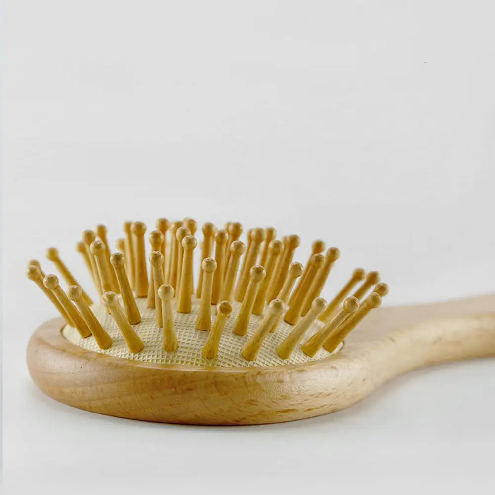 

1Set Baby Hair Brush Comb Kit Light Yellow Safe Soft Bristles Gentle Scalp Massage Shower Hair Washing Tool Newborn Toddler