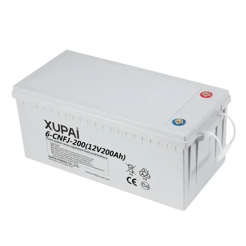 تصميم جديد 6-CNFJ-200 12V200Ah XUPAI جودة البطارية الحمضية والكمية مضمونة