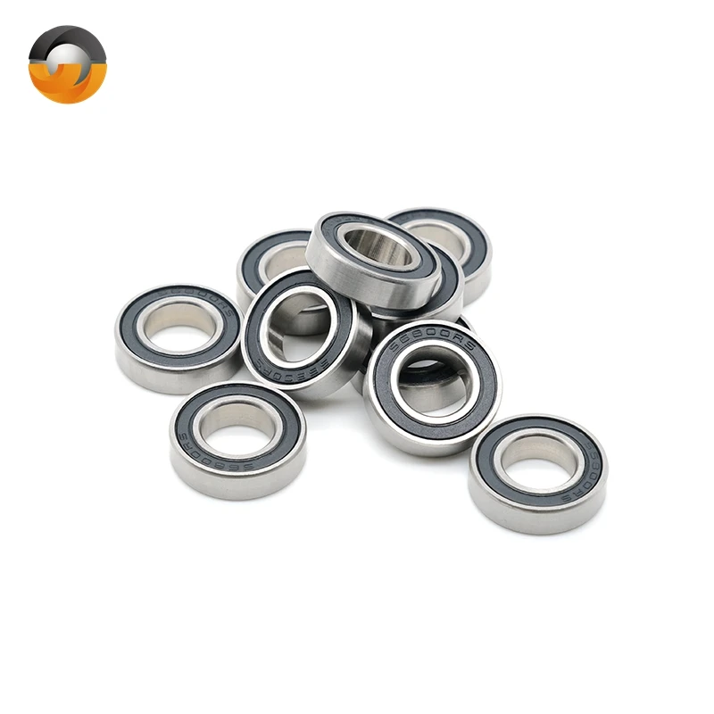 10pcs ABEC-7 S6702-2RS Bearing 15x21x4 Stainless Steel Ball Bearing S61702 S61702 S6702 RS Arrma RC Racing Cars Bearing