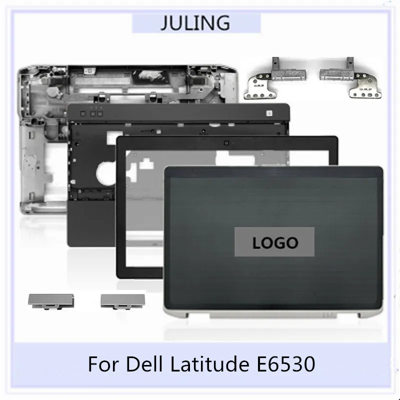 Per Dell Latitude E6530 Laptop Top Case LCD Cover posteriore/lunetta anteriore/poggiapolsi/porta inferiore caso/cerniere copertura