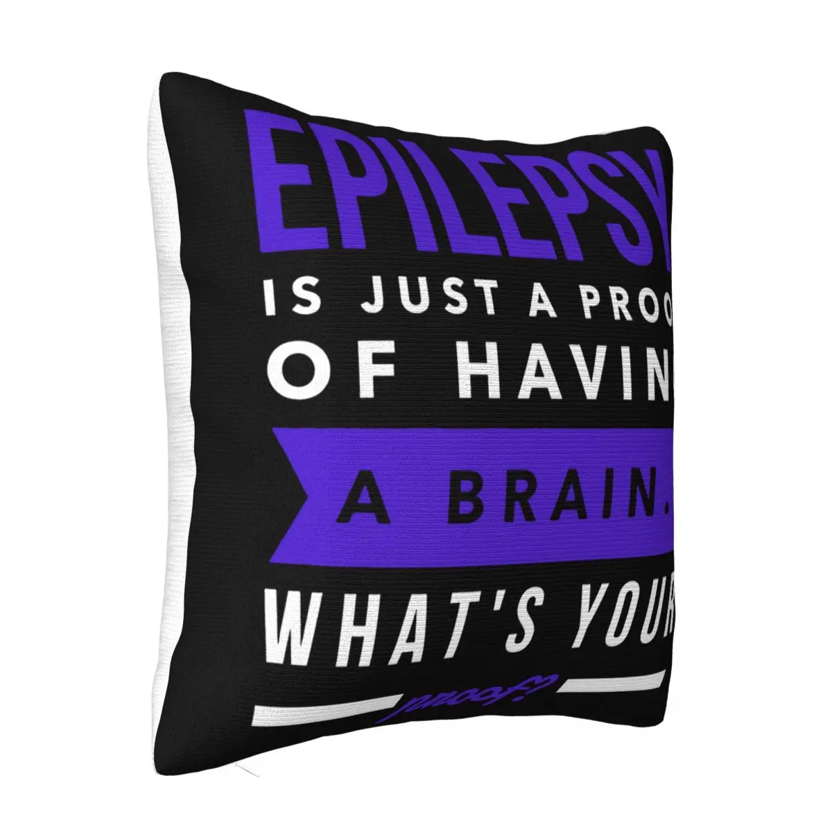 Epilepsy Brain Top Is Just A Proof Of Having Brain Popular Tagless Pop Geek Popular Style New Brand Pillow Case