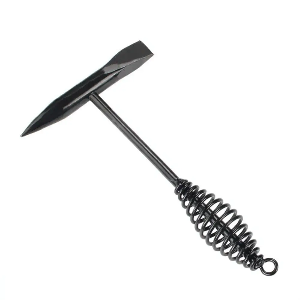 Manual Welding Hammer Steel Head Spring Grip For Slag Cleaning Industrial Metalworking Repair Tool For Welders Utility