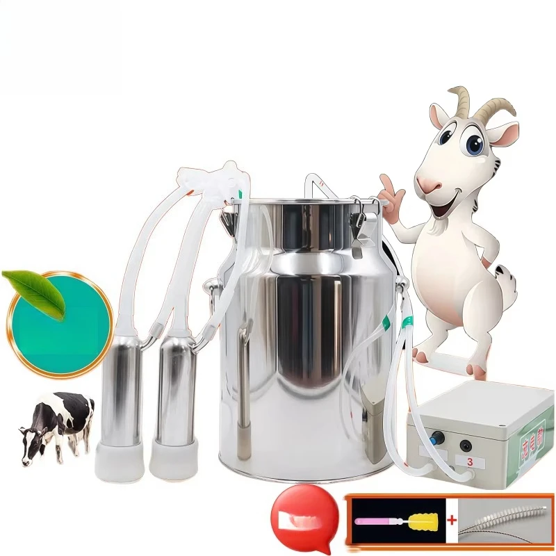 Stainless steel direct suction pulse electric milking machine with automatic weaning device