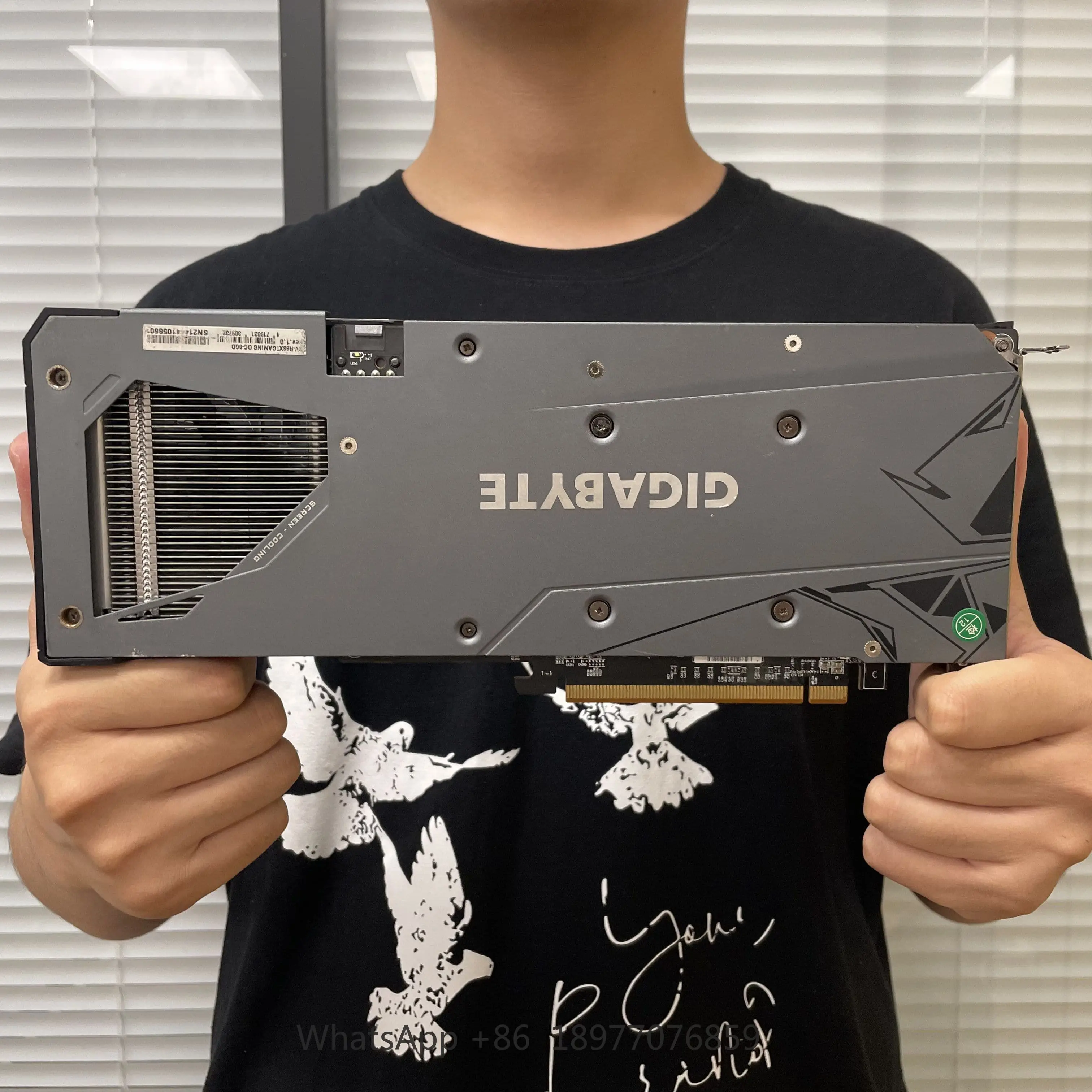 Placa de vídeo para jogos RX6600 RX6600XT 8GB Eagle Original RX6600 RX6600XT 6600 6600XT 8GB Placa gráfica a preço de atacado