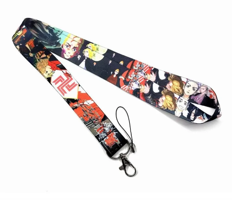 

New 50pcs Cartoon Anime Tokyo Revengers Lanyard Keychain For Keys Badge ID Mobile Phone Key Rings Neck Straps Accessories #41