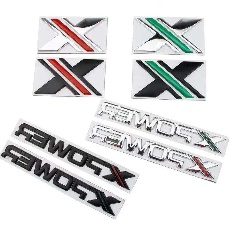 

Original 3D Car Metal X POWER XPOWER MG5 MG6 MG Rear Trunk Body Emblem Logo Stickers and Decals ForBadge Styling Accessories