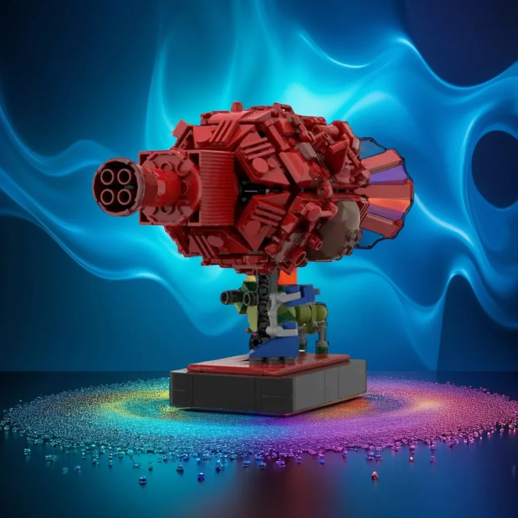 

NEW 502PCS MOC Space Exploration Red Dwarf Starbug Model Bricks Architecture DIY Assembly Display Home Decor Gift Blocks