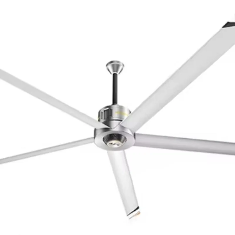 

Коммерческий потолочный вентилятор RTFANS с многоцветным двигателем PMSM HVLS