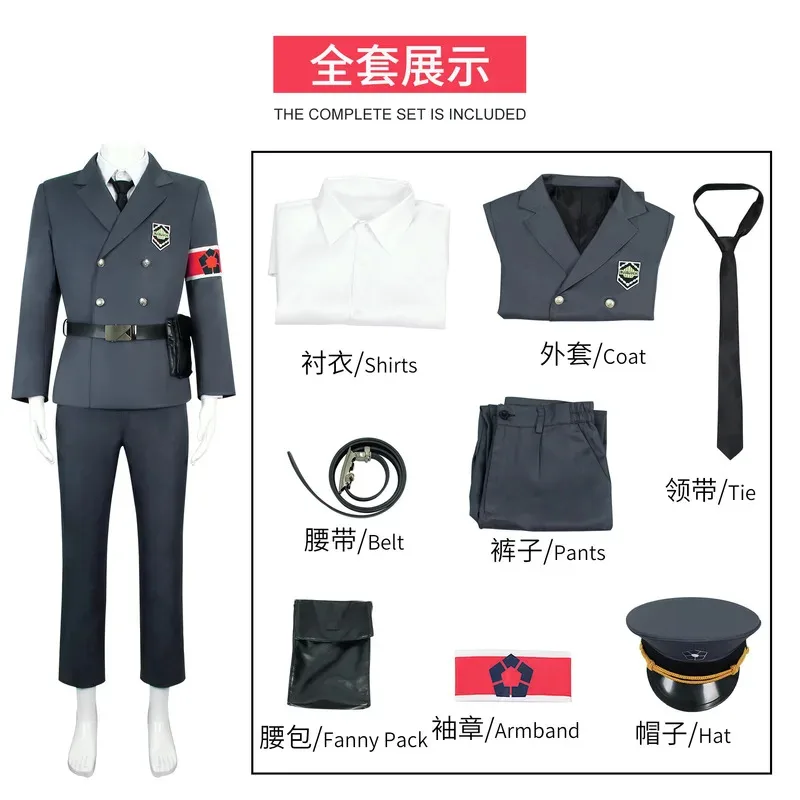 أزياء ليلي 123 أنيمي بلو لوك كوس لحراس المعرض رين إيتوشي إيساجي باشيرا ناجي شيجيري ريو بارو كونيجامي أزياء تنكرية