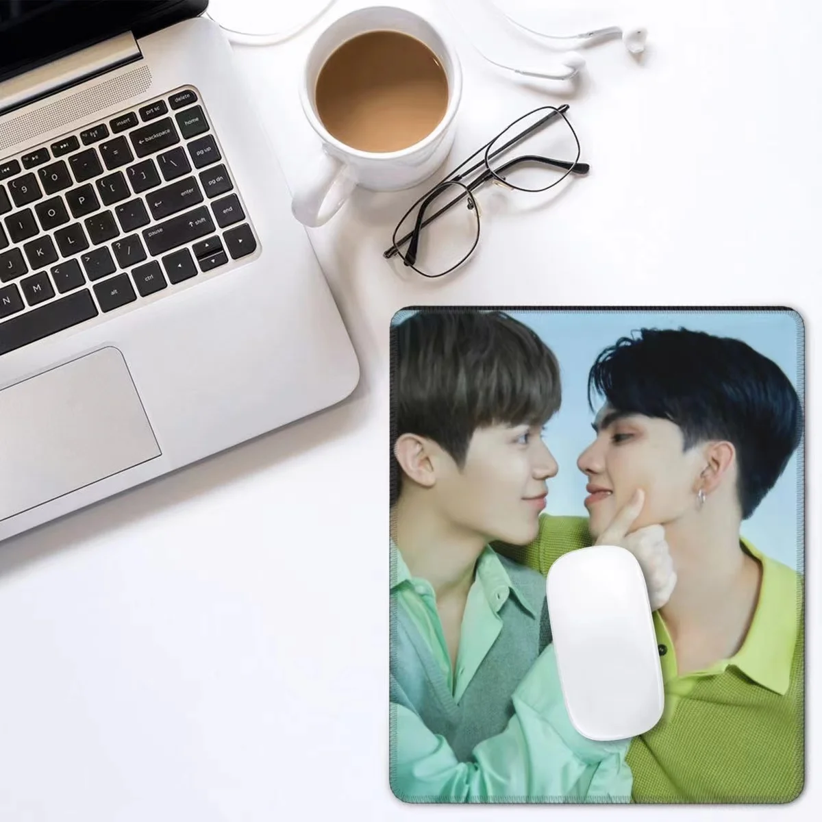 FortPeat Poster Computer Rubber Mouse Pad Thai TV Love In The Air Drama Stills Desk Mat Mug Blotters Desktop Decor Ornaments