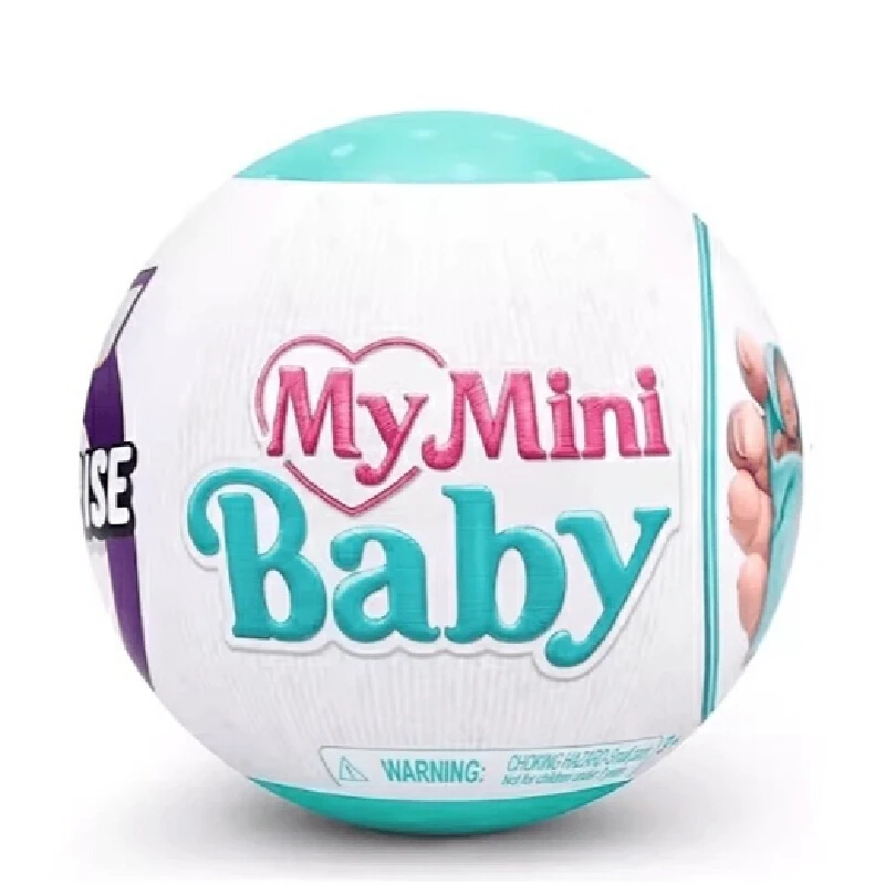 

New Product Five-Times Surprise Ball 2nd-Generation Baby Ball Doll Stroller Mini Egg Baby Dollhouse Scene Micro Toys Blind Box
