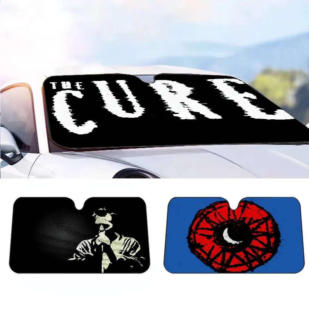 

Прохладный автомобильный солнцезащитный козырек с логотипом C-Cure, зонтик от солнца на лобовое стекло автомобиля, защита от ультрафиолета и внутренний охладитель