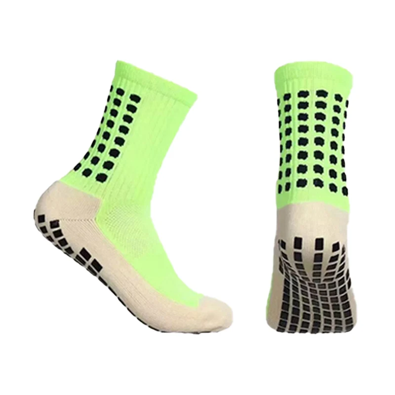 Trusox Anti-Slip Football Socks Adults Kids Non-Skid Towel Bottom Breathable Mid-Tube Trainng Sports Soccer Basketball Socks