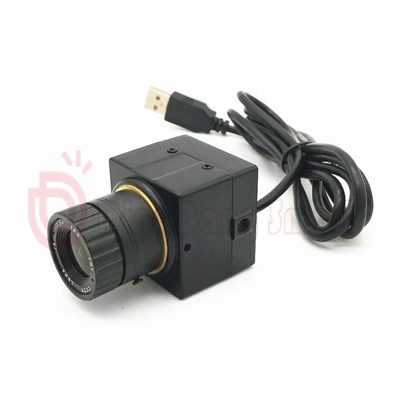 4MM Manual Focus CS Lens 2MP 1080P H264 IMX290 FHD 30fps High-Speed USB Aluminum Alloy Case Plug&Play Indoor Outdoor OTG Camera