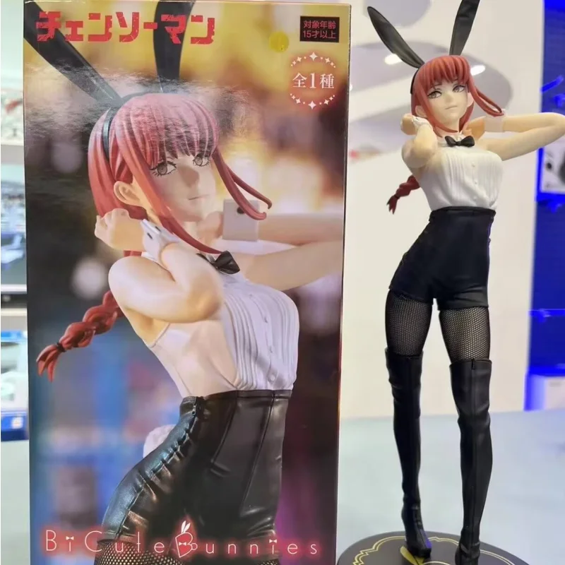 

No Box 2024 Promotional Price Japanese Original Anime Figure Makima Bunny Ver Action Figure Collectible Models Toys For Boys