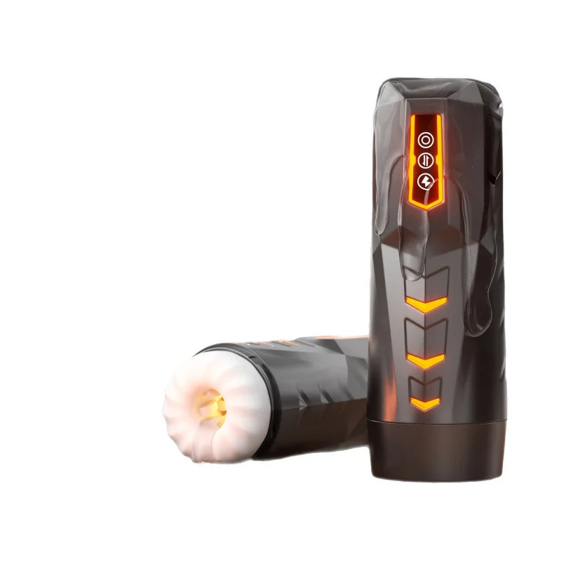 3 in 1 Male Masturbator with 10 Vibration 10 Sucking Heating Vibration Modes Automatic Tight Sleeve Hoodies Male Masturbator 18+