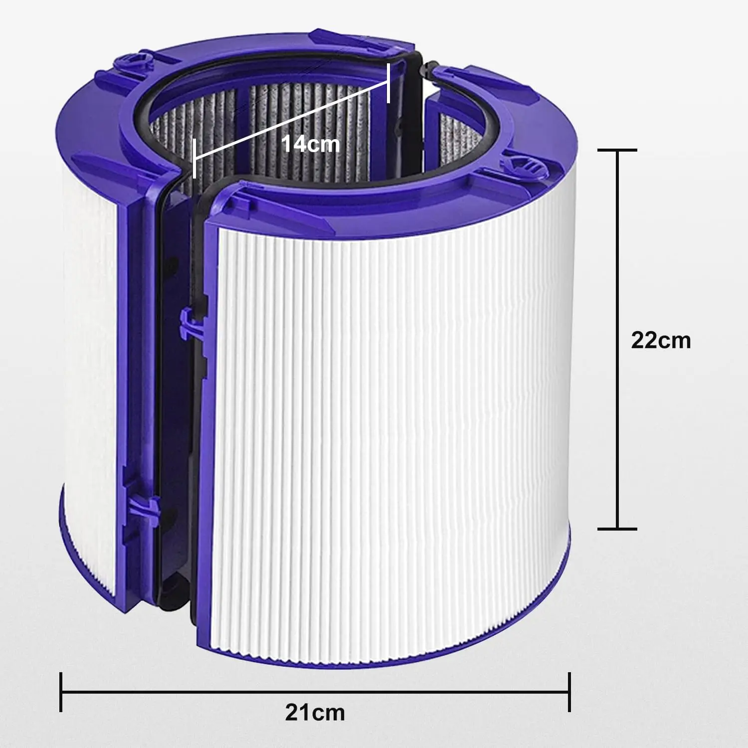 Oczyszczacz powietrza HEPA i filtr węglowy do Dyson TP06, TP09, HP06, PH01, PH02, TP07, HP07, HP09,970341-01,965432- 01