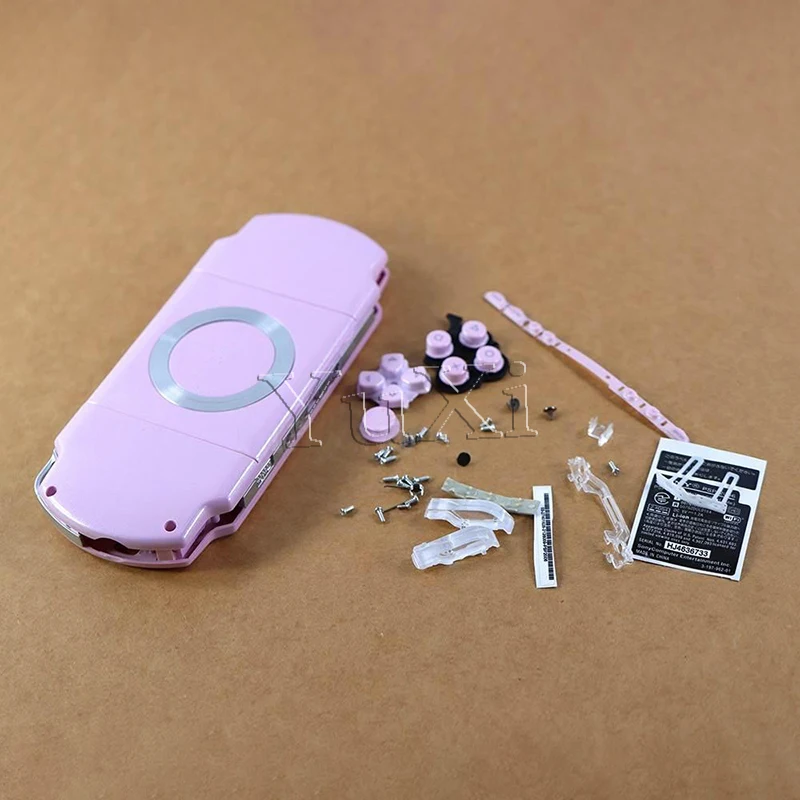 Full Housing Case Cover Faceplate For PSP2000 Replacement Plastic Shell Kit With Buttons Set For PSP 2000 Replace Repair Parts