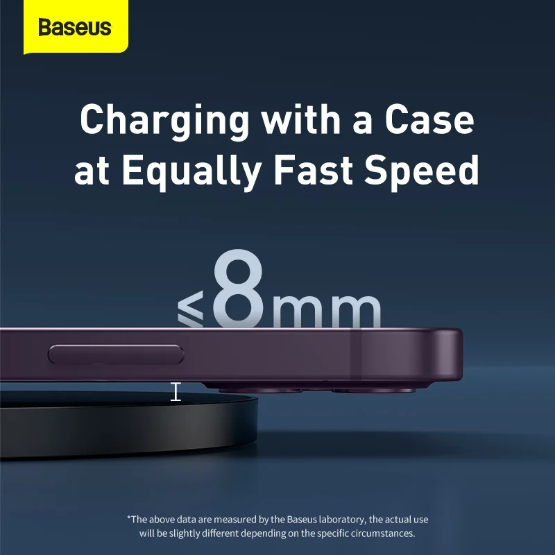 Baseus Digital LED Display Gen 2 Wireless Charger 15W Black