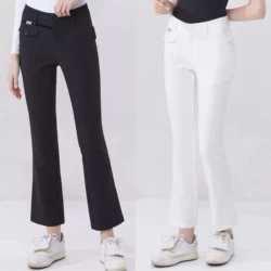 Summer Golf Pants Women's Bell shaped Pants Breathable Quick drying Elastic Pants Golf Women's Ball Pants Clothes Set Women