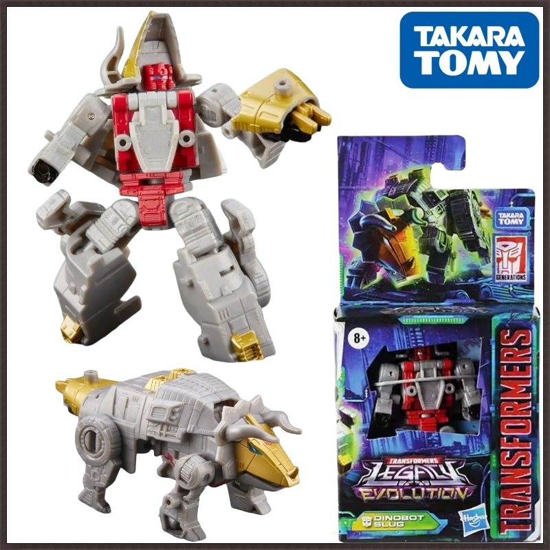 In Stock Takara Tomy Transformers G Series Evolution Cr Level Slag Figure Model Anime Action Deformation Robot Car Kid Gift