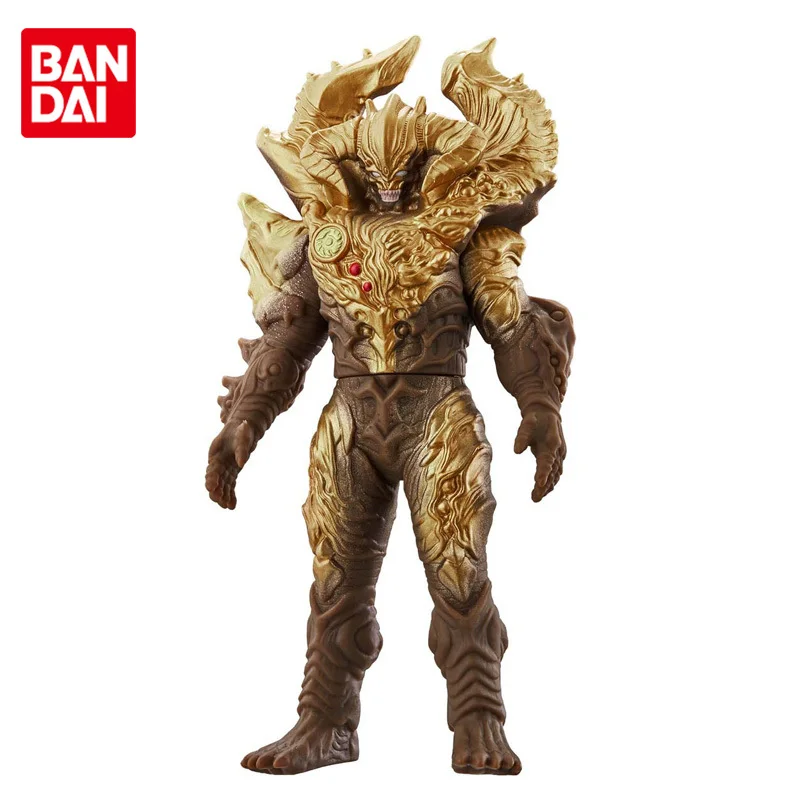 BANDAI 500 Soft Doll Series Ultraman Ginga Etelgar Anime Action Figures Toys for Boys Girls Kids Children Birthday Gifts