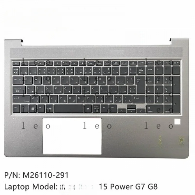 

CC New For HP ZBook 15 Power G7 G8 Palmrest JP Backlight Keyboard Cover M26110-291